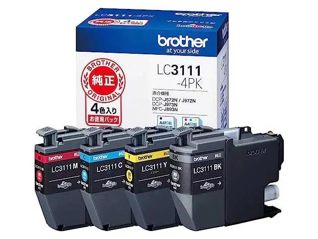 ブラザー DCP-J582Nのインク交換・互換インクは何が正解？互換インクと