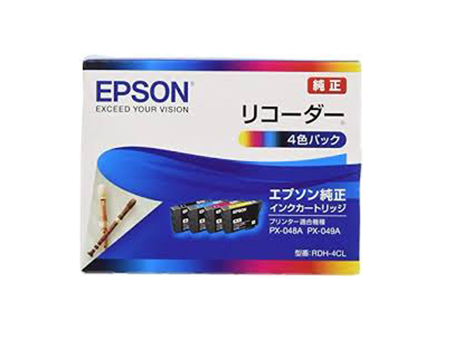 エプソン RDH-4CL（リコーダー）のインクは何を買えばお得？