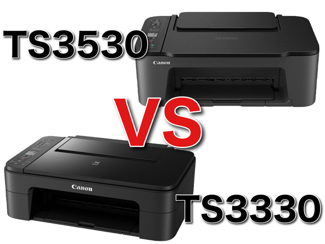 Canon TS3330とTS3530を比較してみた！プリンター・インクの違いは何 ...
