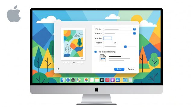 Macでの両面印刷の設定方法