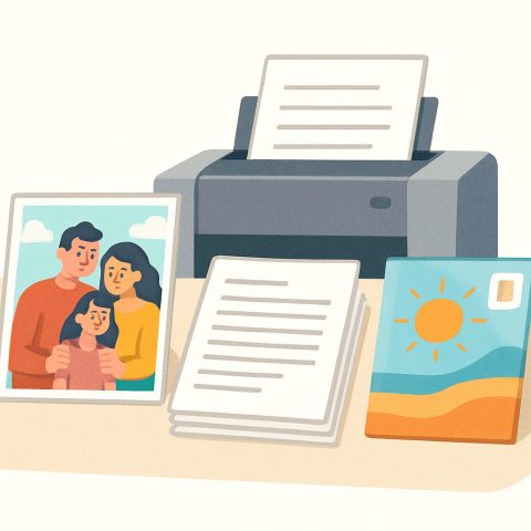 用途別のインク選びを示すイメージ