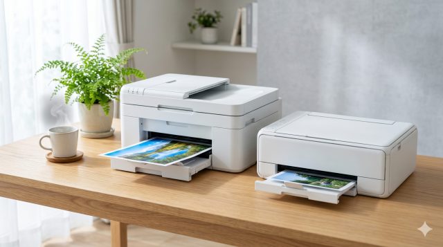 Canon PIXUS TS5430とTS3530を並べたイメージ