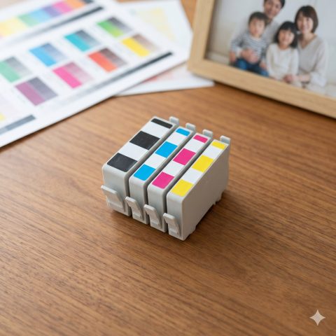 MEDシリーズの4色独立インクカートリッジ
