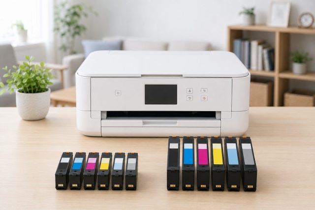 Canon BCI-371XL+370XLとBCI-371+370の違いを比較するアイキャッチ画像
