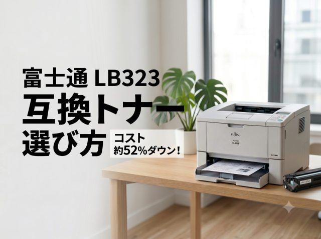富士通 LB323 互換トナー 選び方