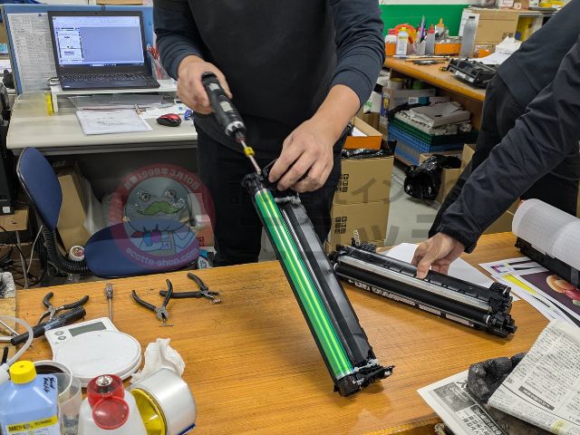 リサイクルトナー 不具合時の実機検証・分解調査